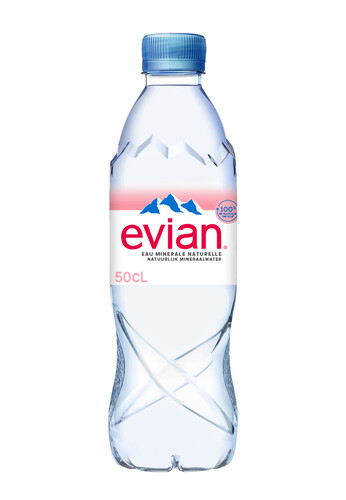 Eau minérale évian bouteille de 50 cl
