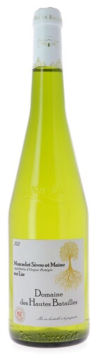 Muscadet Sèvre et Maine sur Lie AOP Domaine des Batailles 12°C