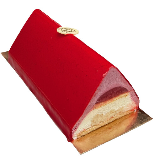 Bûche croustillant fruits rouges citron 6 - 8 parts 