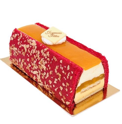 Bûche mangue ananas 6-8 parts  