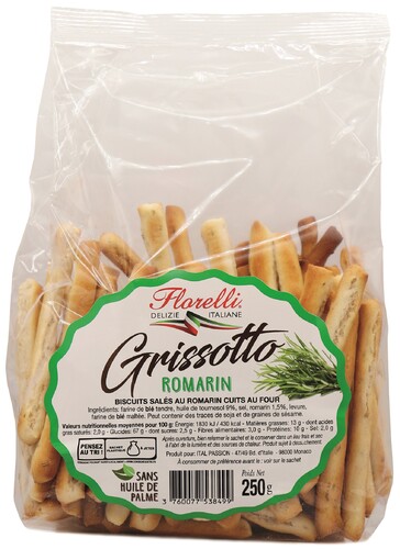 Florelli grissotto romarin  