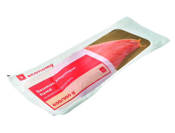 Saumon fumé atlantique prétranché/décongelé 