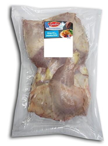 Cuisse de poulet avec dos  