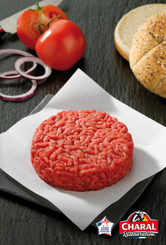 Steak hachéVBF sélection du boucher 15%mg forme ronde