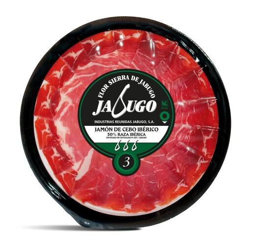 Jambon 50% ibérique cebo tranche 