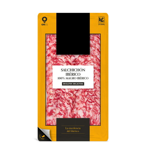 Saucisson 50% ibérique cebo  plaquette de 60 g