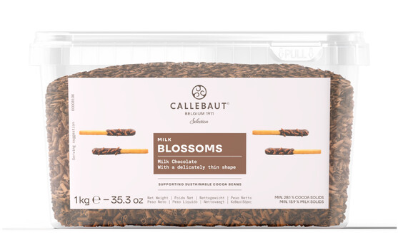 Copeaux de chocolat au lait blossoms 