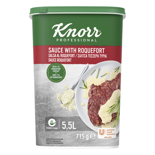Sauce roquefort déshydratée 715 g jusqu'à 5.5 l 