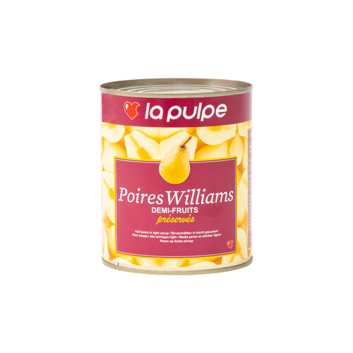 Demi poires williams préservées 