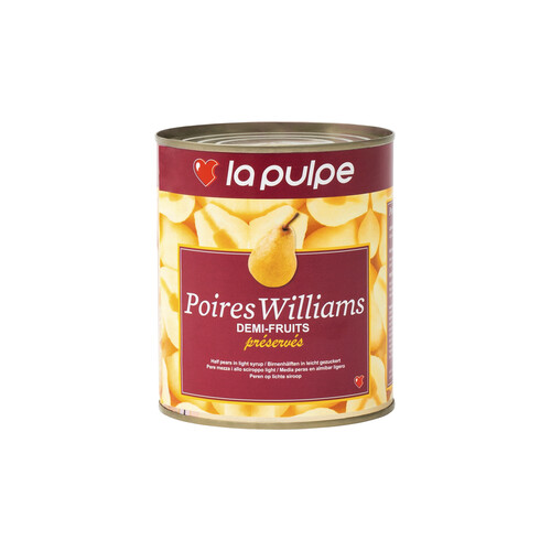 Demi -poires williams préservées 
