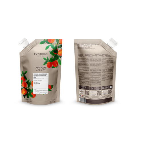 PUREE ABRICOT SACHET DE 1 KG 