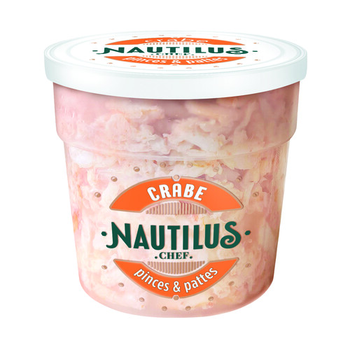 Chair de pinces et pattes de crabe pasteurisÕe 