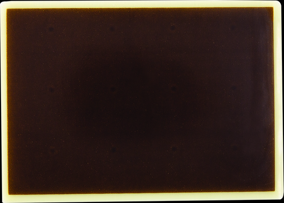 Décor chocolat blanc carte à graver classique 