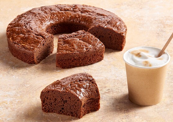 Moelleux chocolat noir rond  