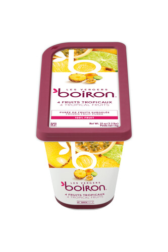 Purée de fruits tropicaux sans sucre 