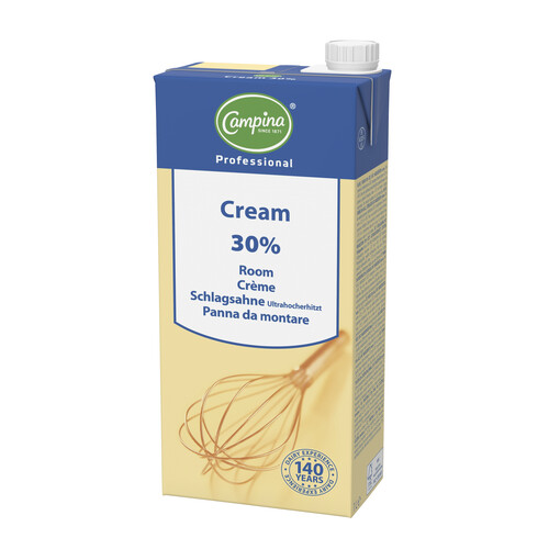 Crème liquide campina 30% m.g  