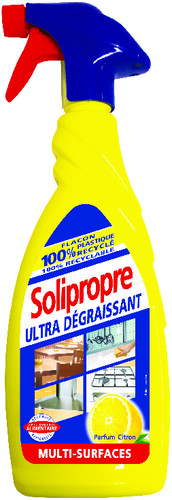 Solipropre ultra dégraissant parfum citron 