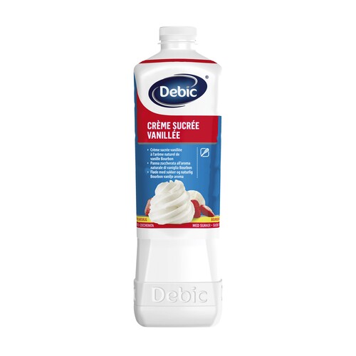Crème sucrée vanillée uht 35 % m.g.