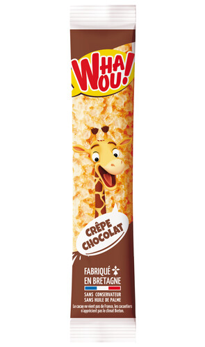 Crêpe fourrée chocolat individuelle 