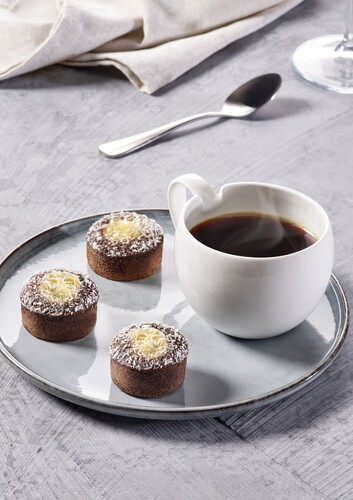 Fondants chocolat noix de coco
