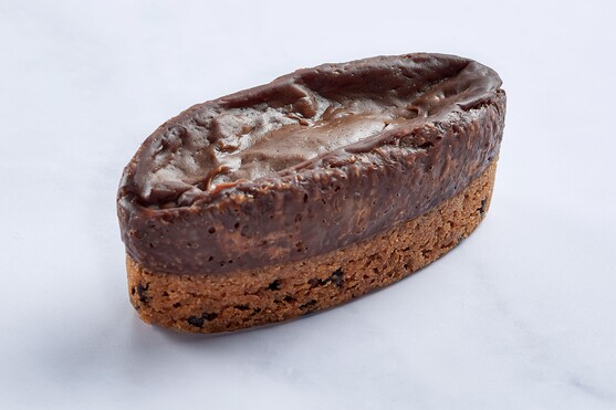 Duo cookie flan chocolat  
