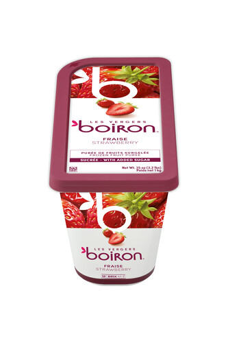 Purée de fraise sucrée 