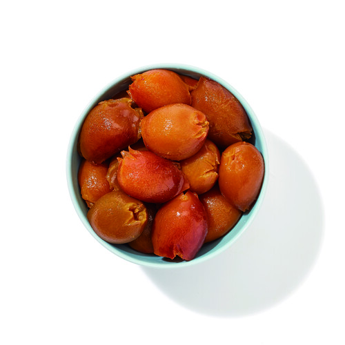 Quetsches dénoyautées au naturel