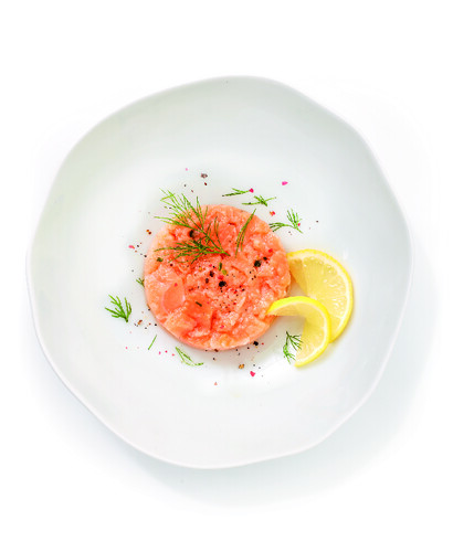 Tartare de saumon express  
