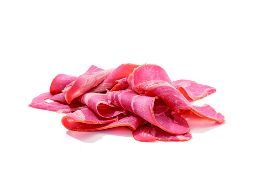 Boeuf façon bacon fumé tranché halal 