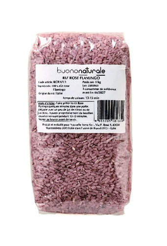 Riz rose flamingo