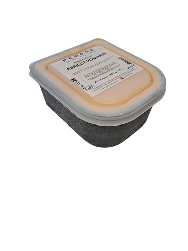 Sorbet plein fruit abricot romarin 