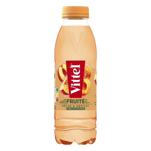 Vittel pêche abricot bouteille pet 50 cl 