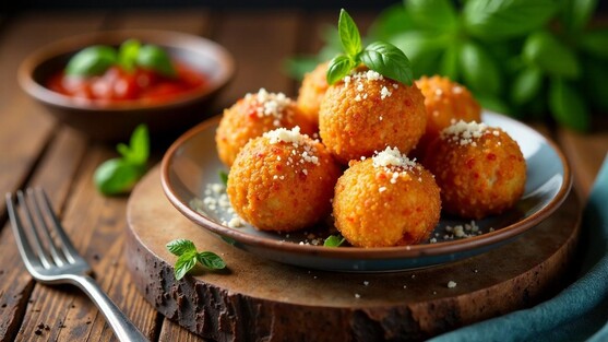 Arancini mignon ragu  