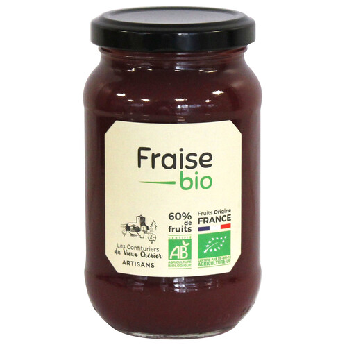 Préparation de fraise 60% bio  
