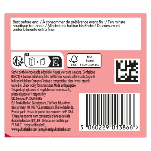 Infusion pomme cannelle gingembre bio 