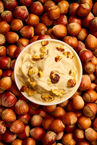 Crème glacée noisette du piémont 