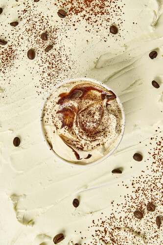 Crème glacée tiramisu  