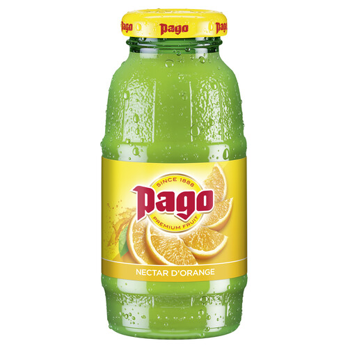 Nectar d'orange avec pulpe à base de jus concentré