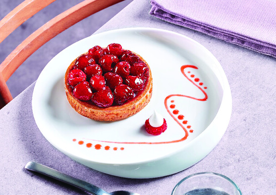 Tartelette framboise