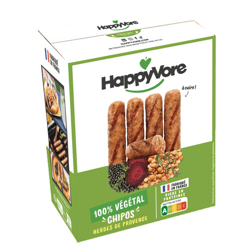 Chipolatas végétale  pièce de 50 g