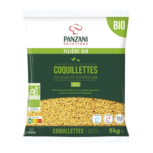 Coquillette qualité supérieure bio 