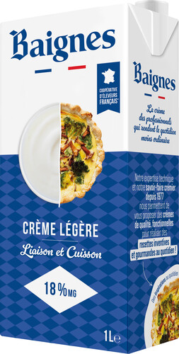 Crème liquide légère 18% m..g.  