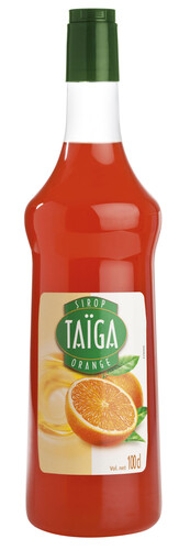 Sirop orange bouteille pet 1L 