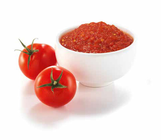 Pulpe de tomate au jus