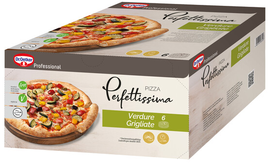 Pizza perfettissima verdure grigliate 