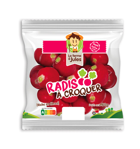 RADIS ROND ROUGE A CROQUER
