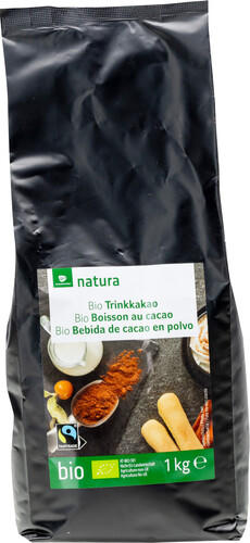 Chocolat poudre 32% bio  