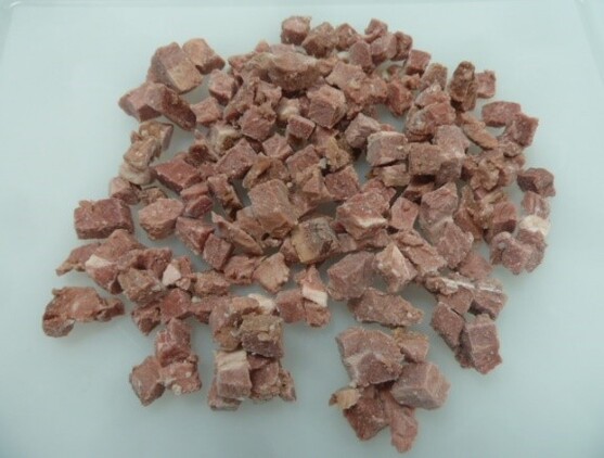 Cube agneau cuit iqf