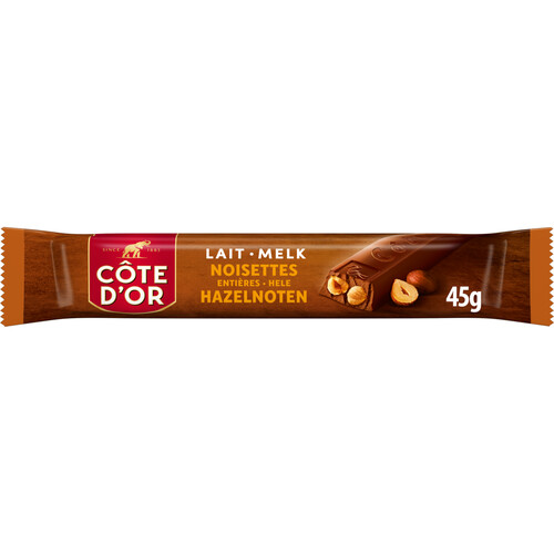 baton lait noisette 45g colis de 32 barres