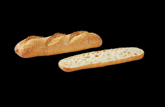 Baguettine nature précuit sur sole